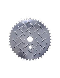 Steel Chainring Cw375b 44t 1/2 X 1/8 Chrome.